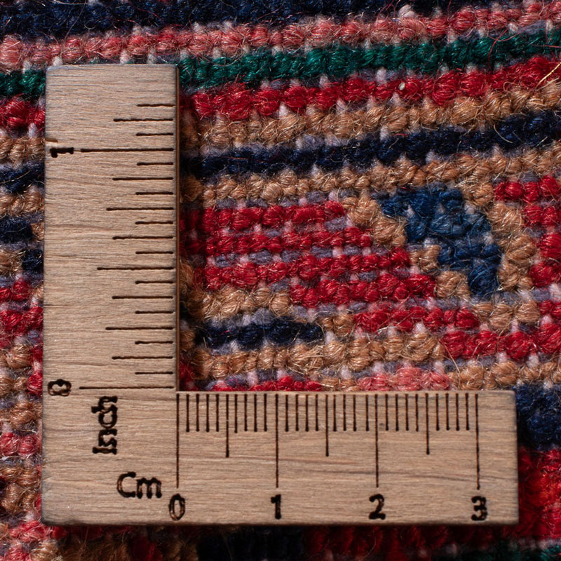 Perser Rug - Nomadic - 300 x 250 cm - dark red