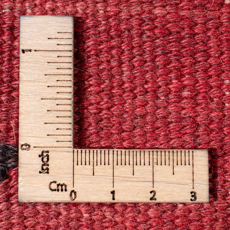 Runner Kelim Rug - Old - 423 x 140 cm - dark red