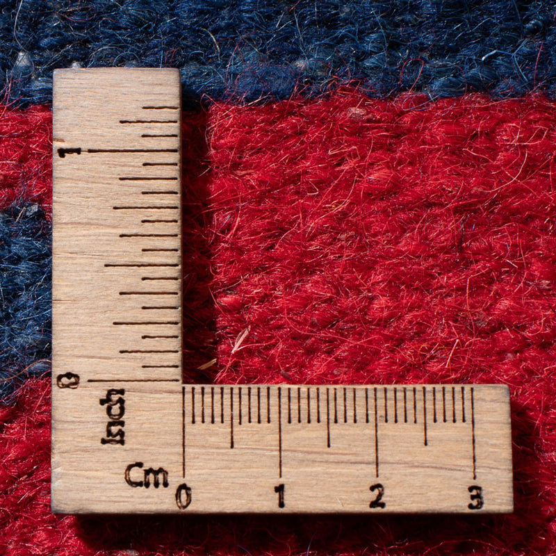 Runner Kelim Rug - Old - 430 x 155 cm - red