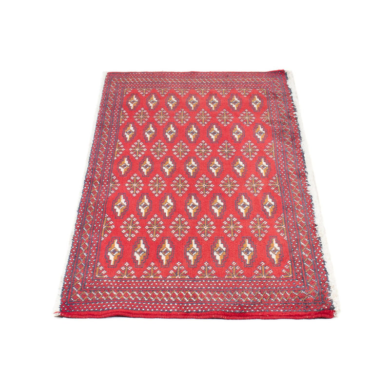 Turkaman Rug - 130 x 62 cm - red