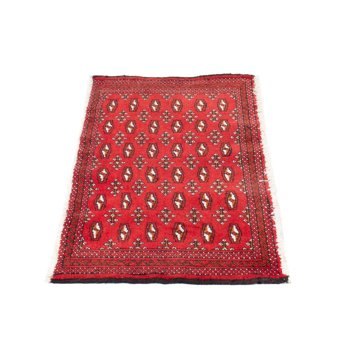 Runner Turkaman Rug - 100 x 50 cm - red
