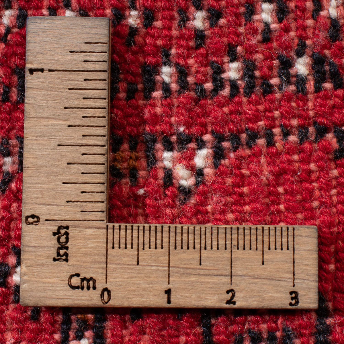 Runner Turkaman Rug - 100 x 50 cm - red