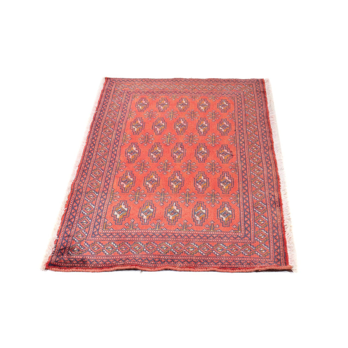 Turkaman Rug - 130 x 60 cm - light red
