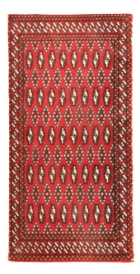 Turkaman Rug - 130 x 60 cm - red