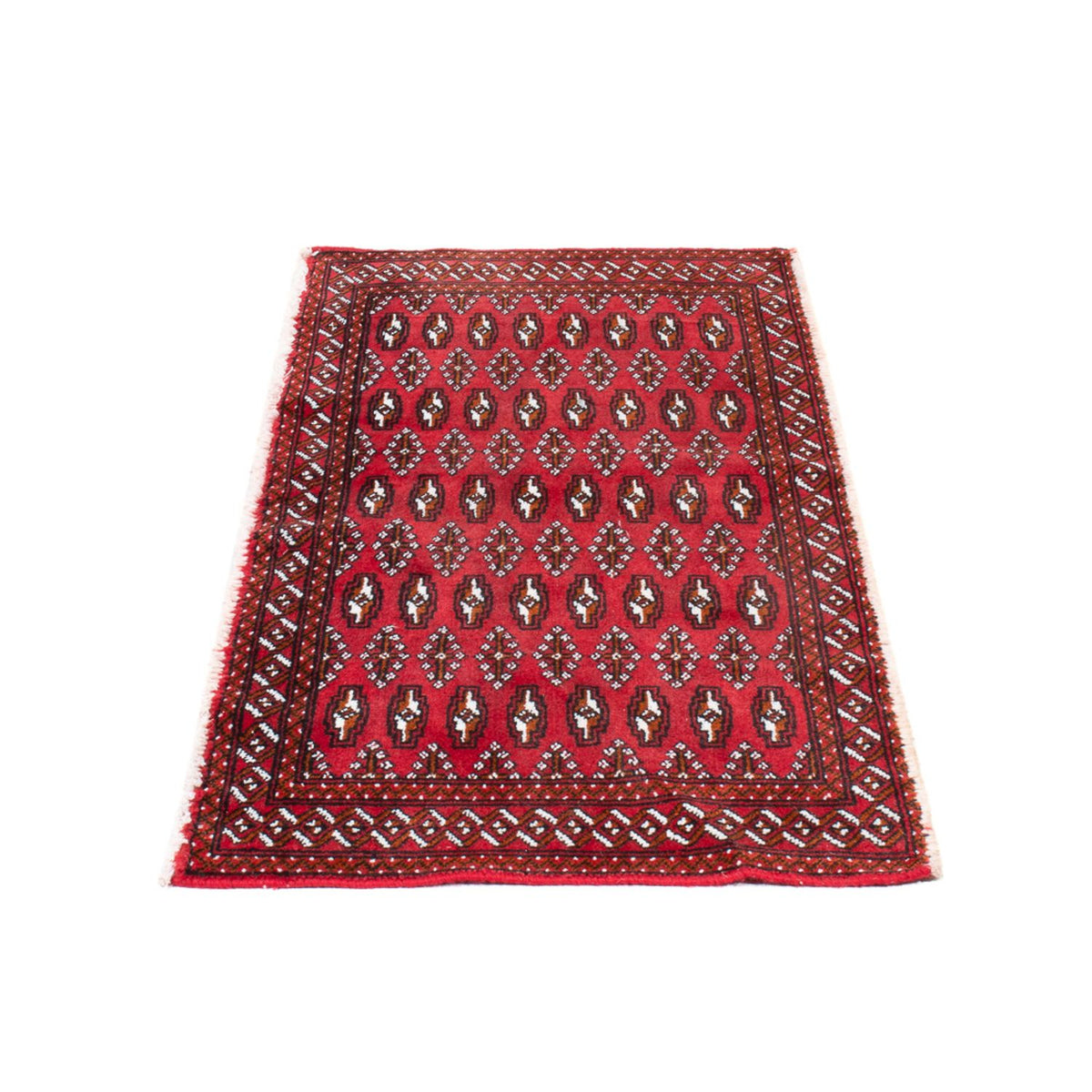 Turkaman Rug - 130 x 60 cm - red