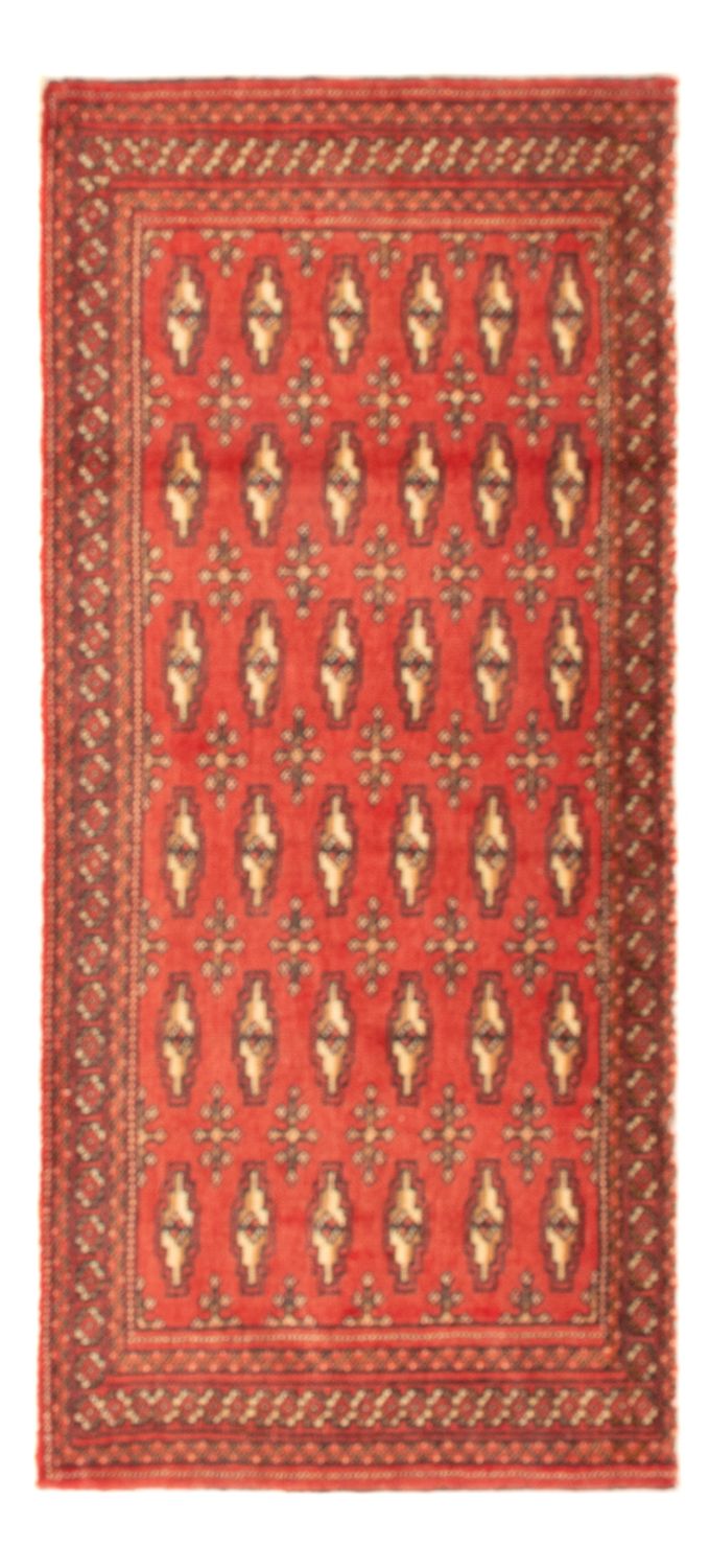 Turkaman Rug - 100 x 50 cm - light red
