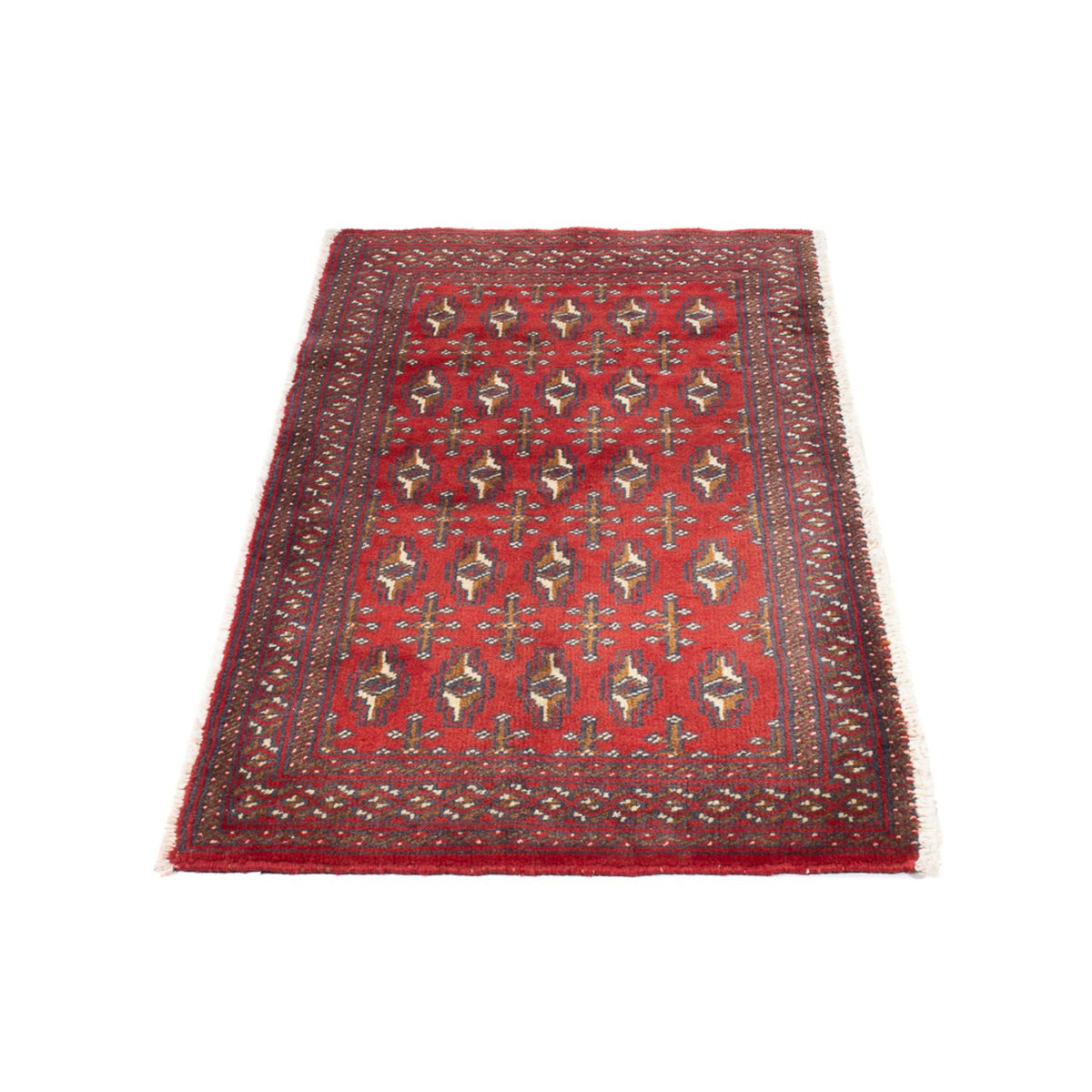 Turkaman Rug - 130 x 60 cm - light red