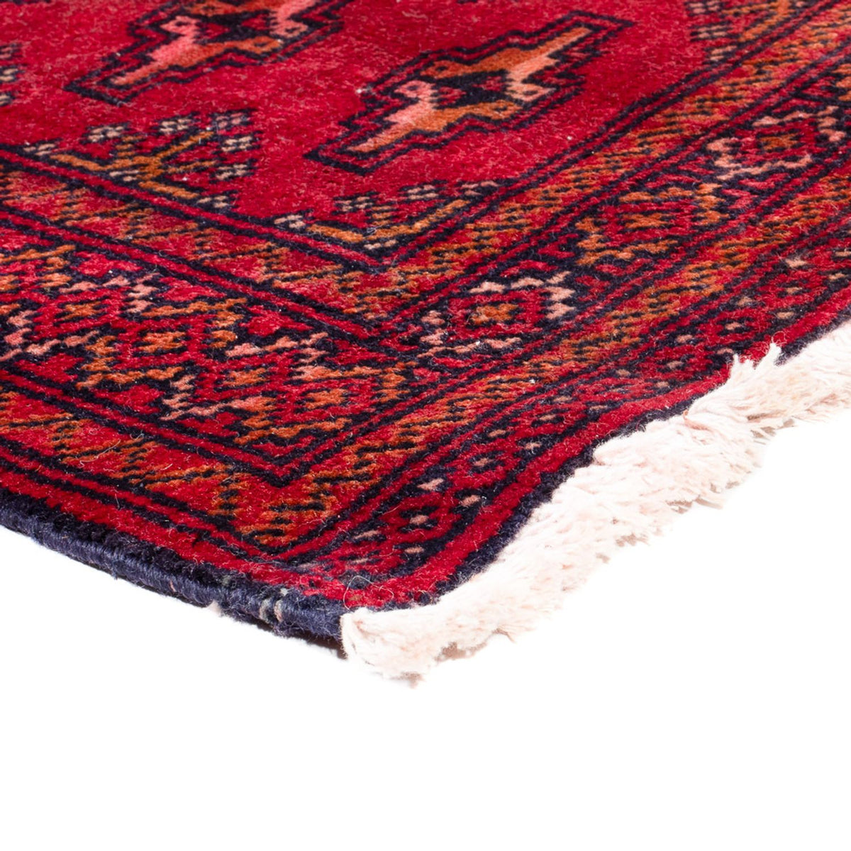 Turkaman Rug - 130 x 60 cm - red
