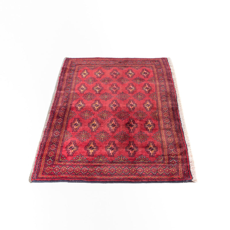 Turkaman Rug - 130 x 60 cm - red