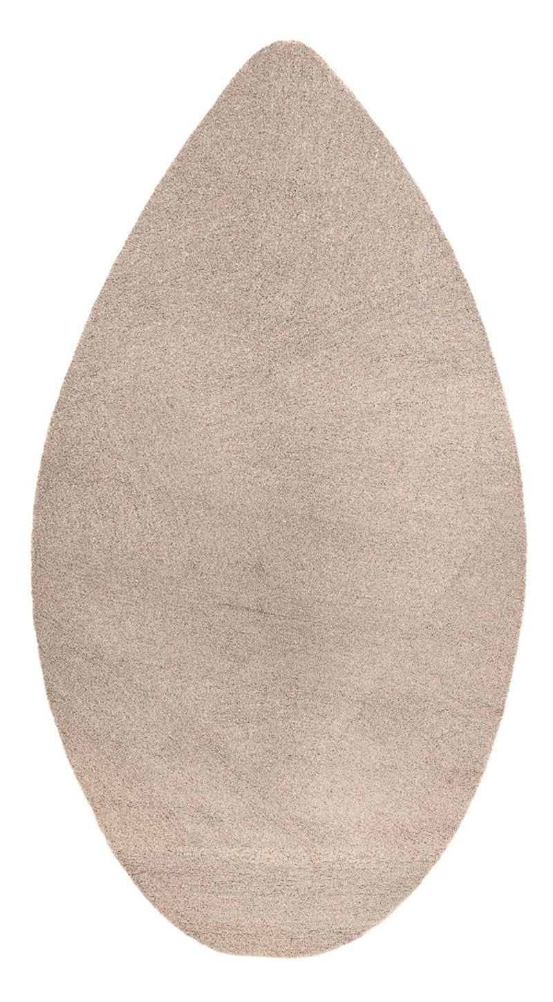 Runner Wool Rug - 290 x 155 cm - light grey