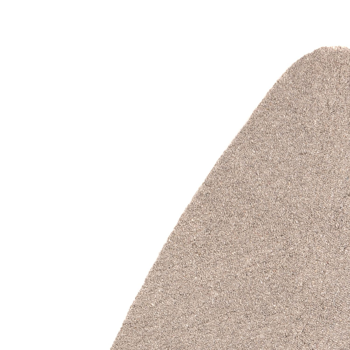 Runner Wool Rug - 290 x 155 cm - light grey