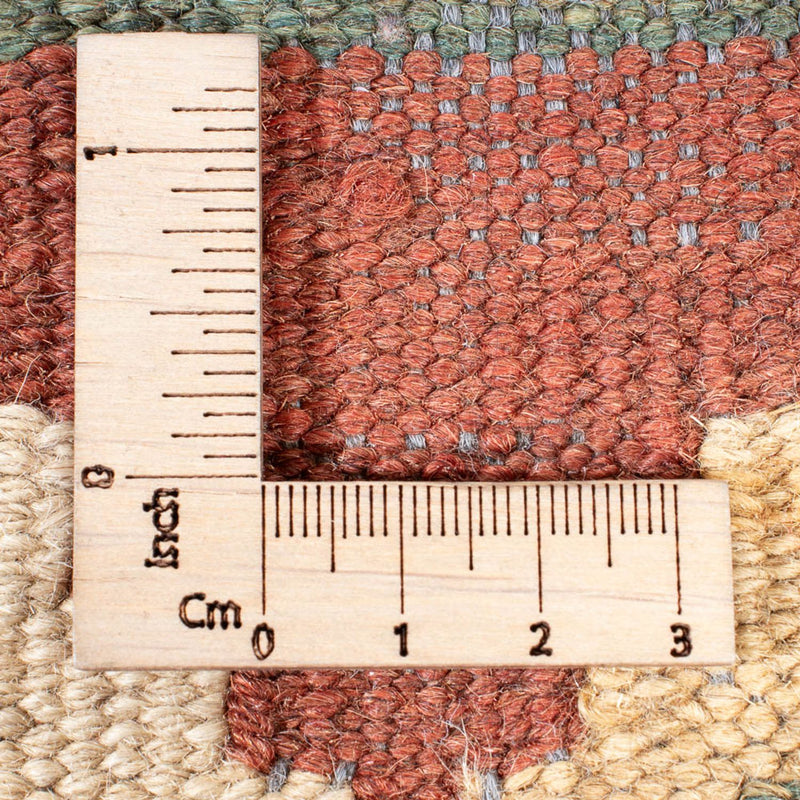 Runner Kelim Rug - Splash - 315 x 95 cm - light beige