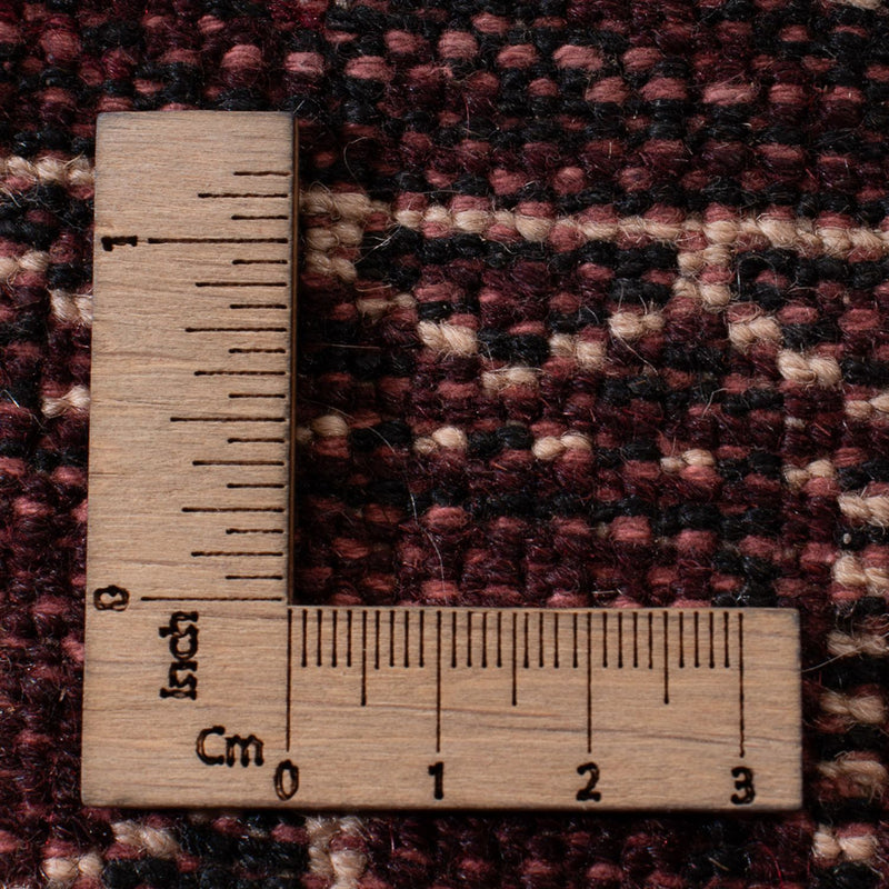 Turkaman Rug - 380 x 260 cm - dark red