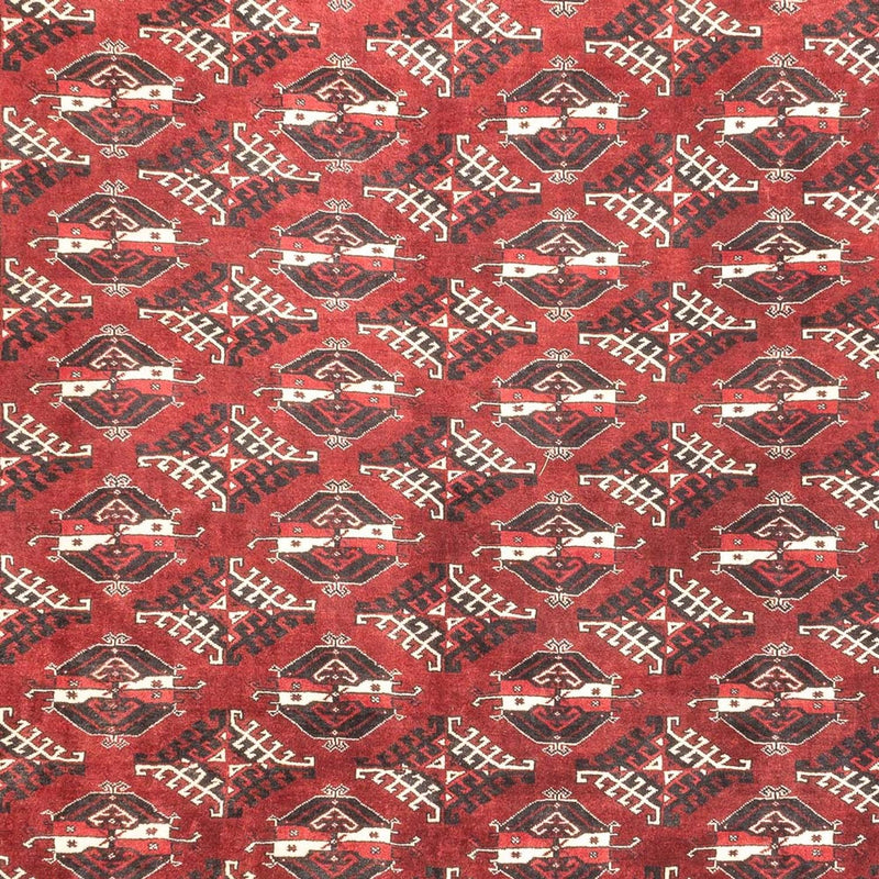 Turkaman Rug - 390 x 280 cm - red