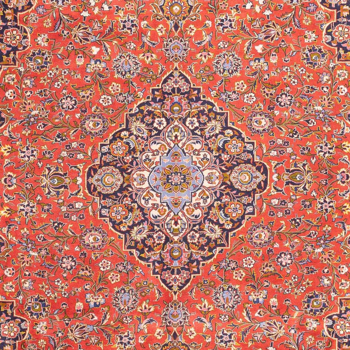 Perser Rug - Keshan - 385 x 305 cm - light red
