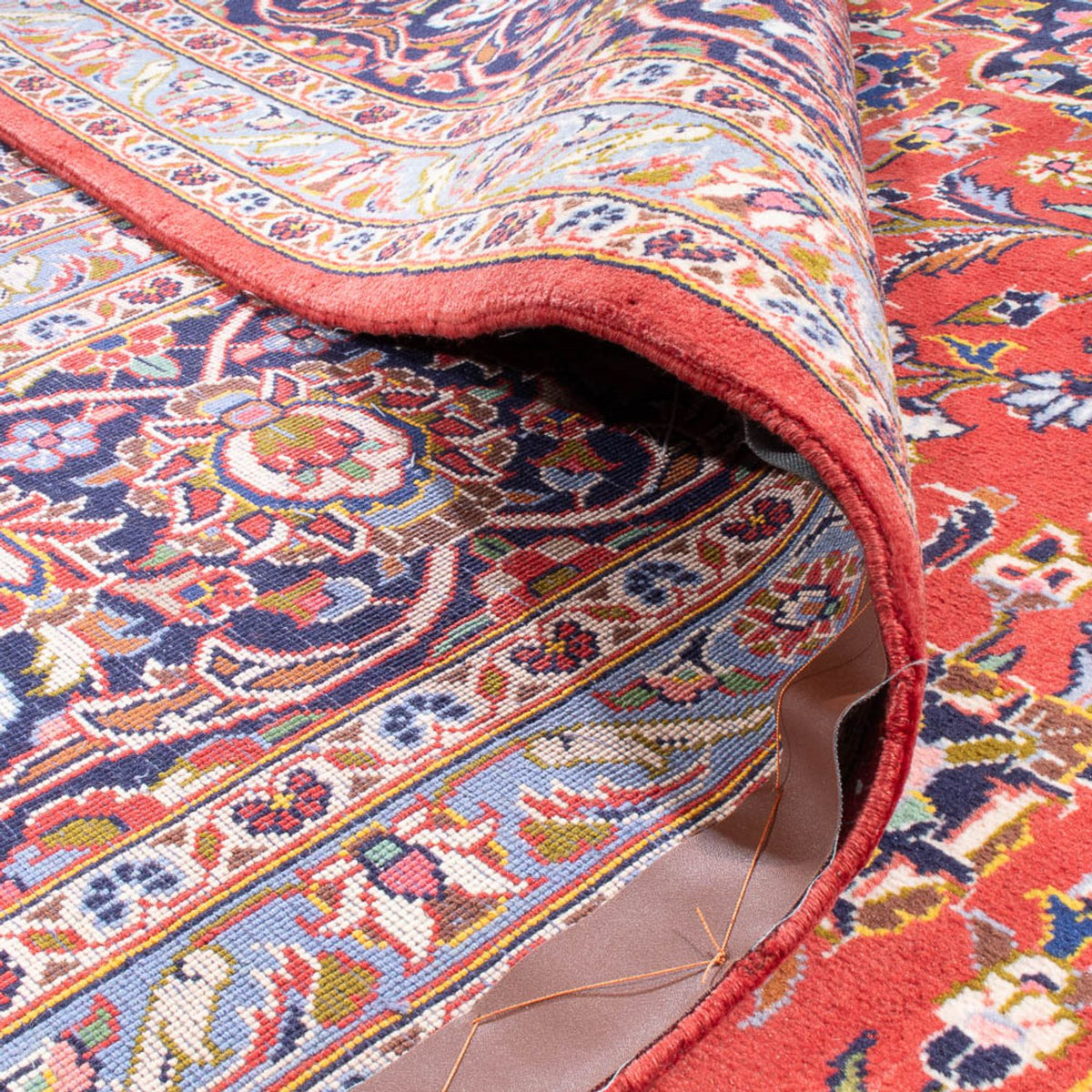 Perser Rug - Keshan - 385 x 305 cm - light red