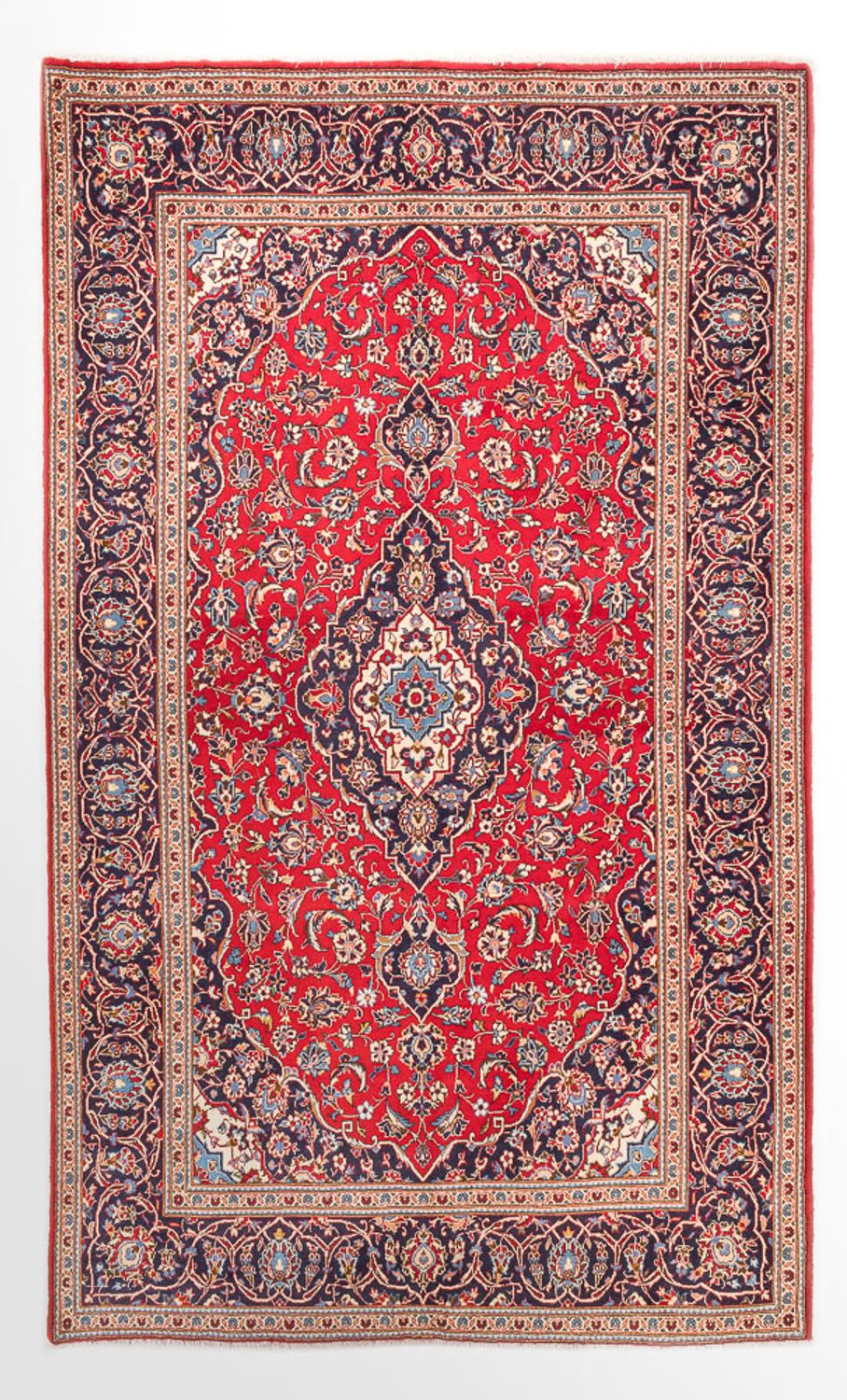 Perser Rug - Keshan - 292 x 200 cm - red