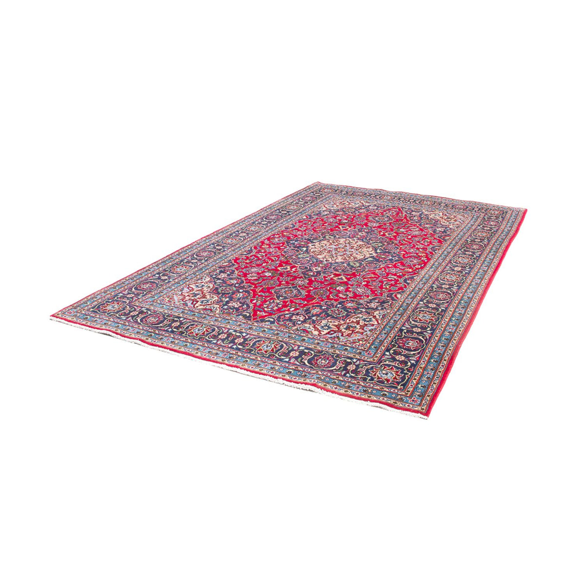 Perser Rug - Keshan - 305 x 190 cm - red