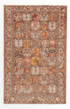 Bakhtiari Rug 210x302cm - Persian Rugs - Rectangle / Dark Beige / 210 x 302 cm Rectangle