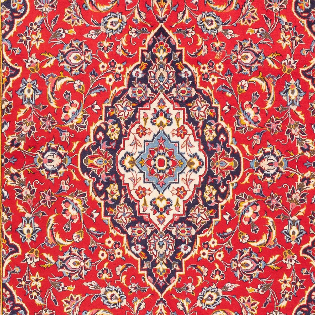 Perser Rug - Keshan - 307 x 210 cm - red