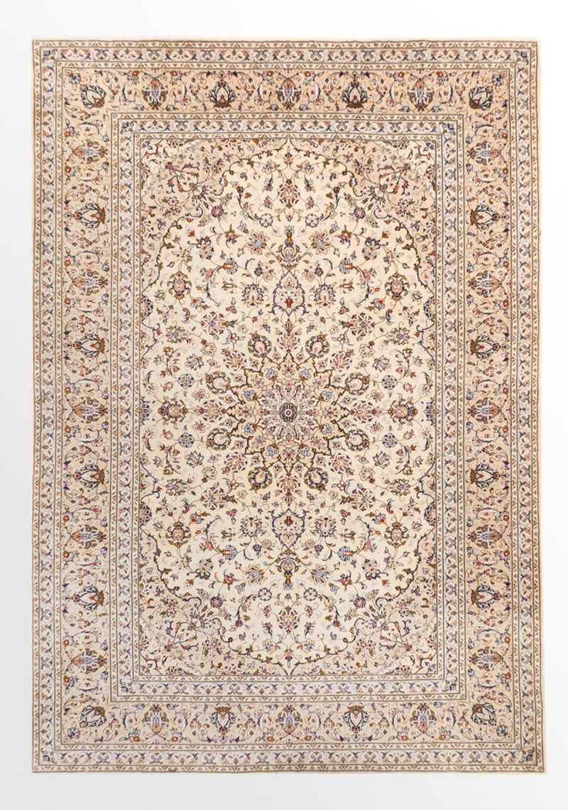 Perser Rug - Keshan - 355 x 245 cm - beige