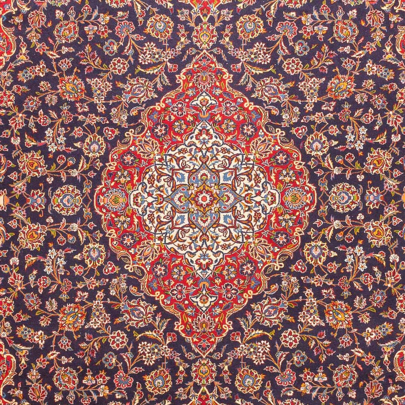 Perser Rug - Keshan - 380 x 295 cm - dark blue