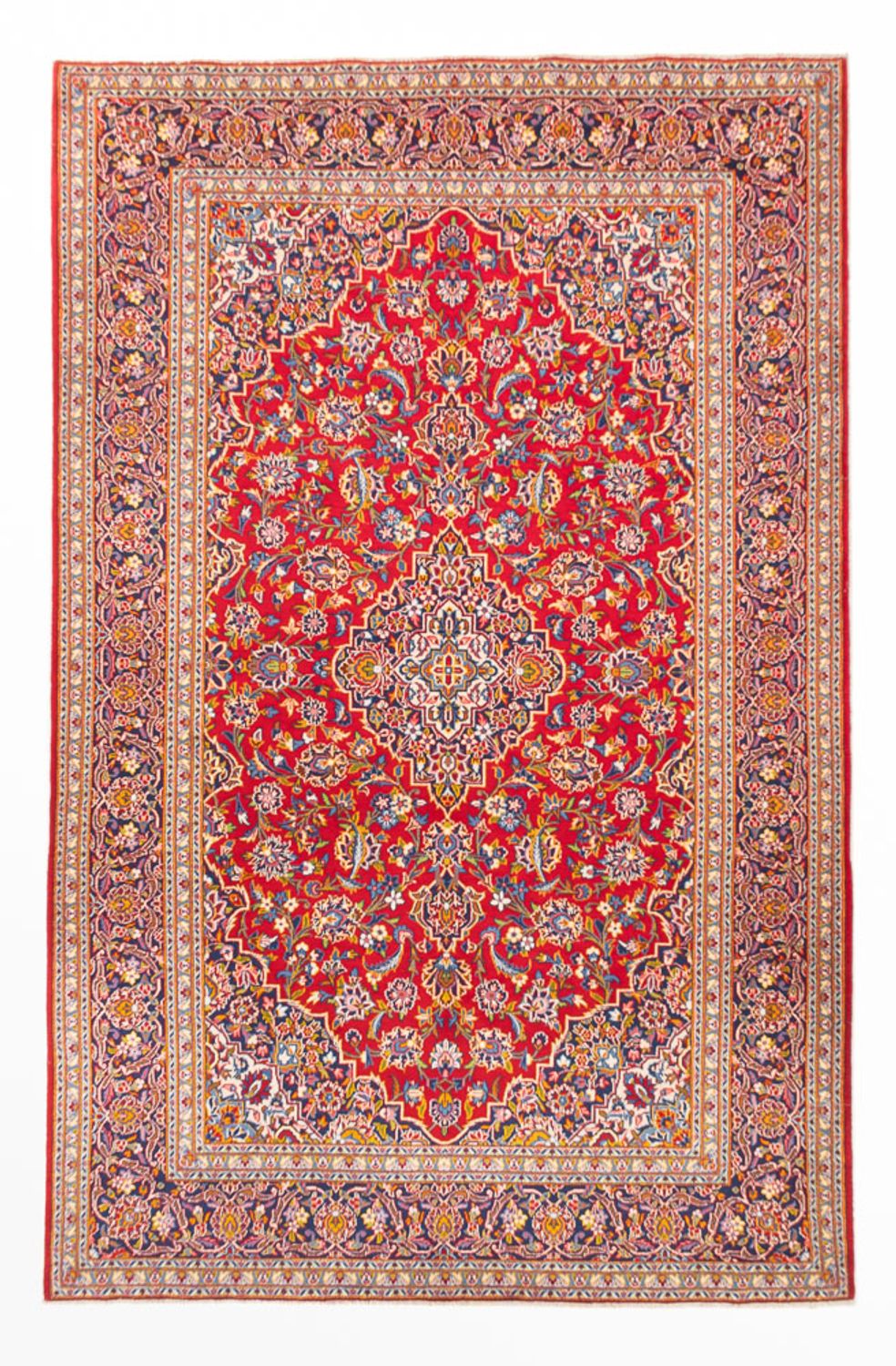 Perser Rug - Keshan - 345 x 227 cm - red