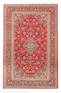 Perser Rug - Keshan - 345 x 227 cm - red