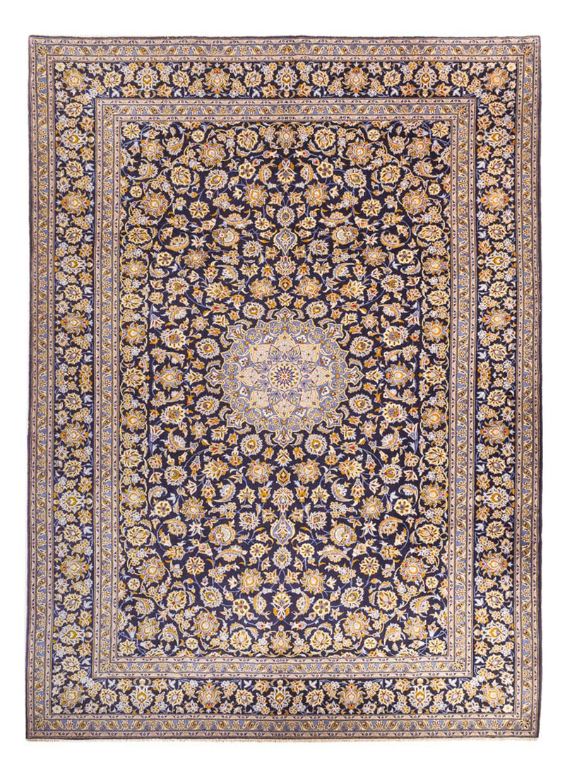 Perser Rug - Keshan - 420 x 318 cm - dark blue