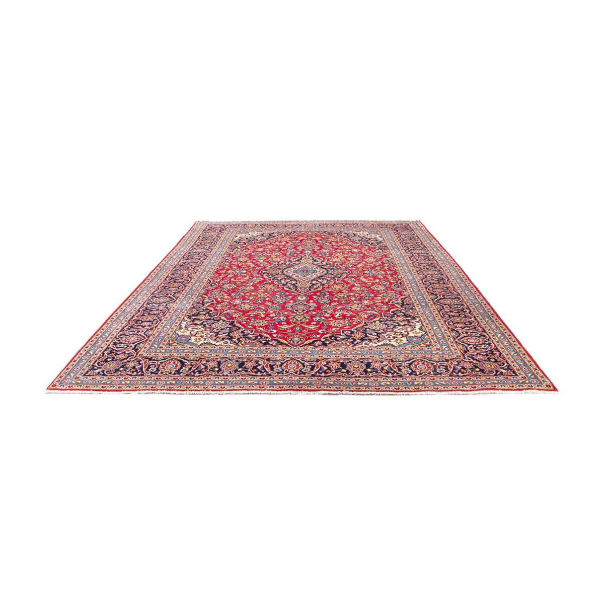 Perser Rug - Keshan - 362 x 253 cm - red