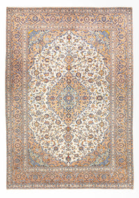 Perser Rug - Keshan - 405 x 302 cm - dark beige