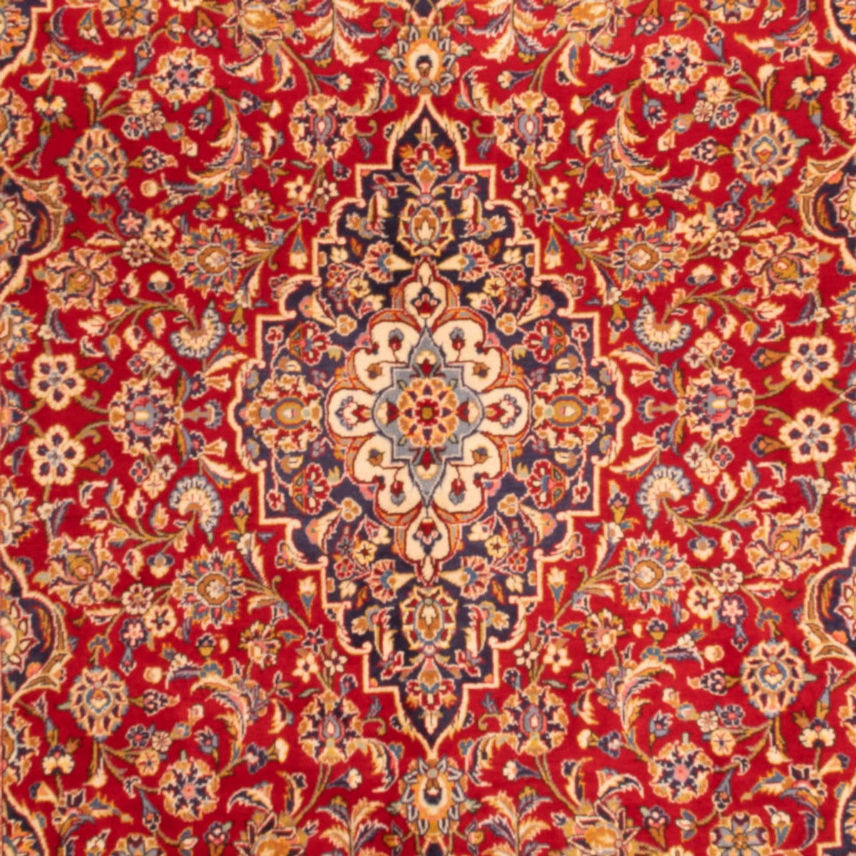 Perser Rug - Keshan - 368 x 246 cm - red