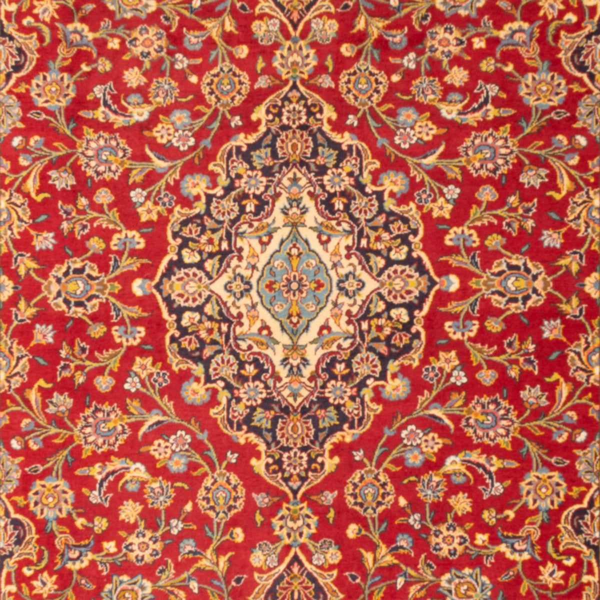 Perser Rug - Keshan - 350 x 242 cm - red