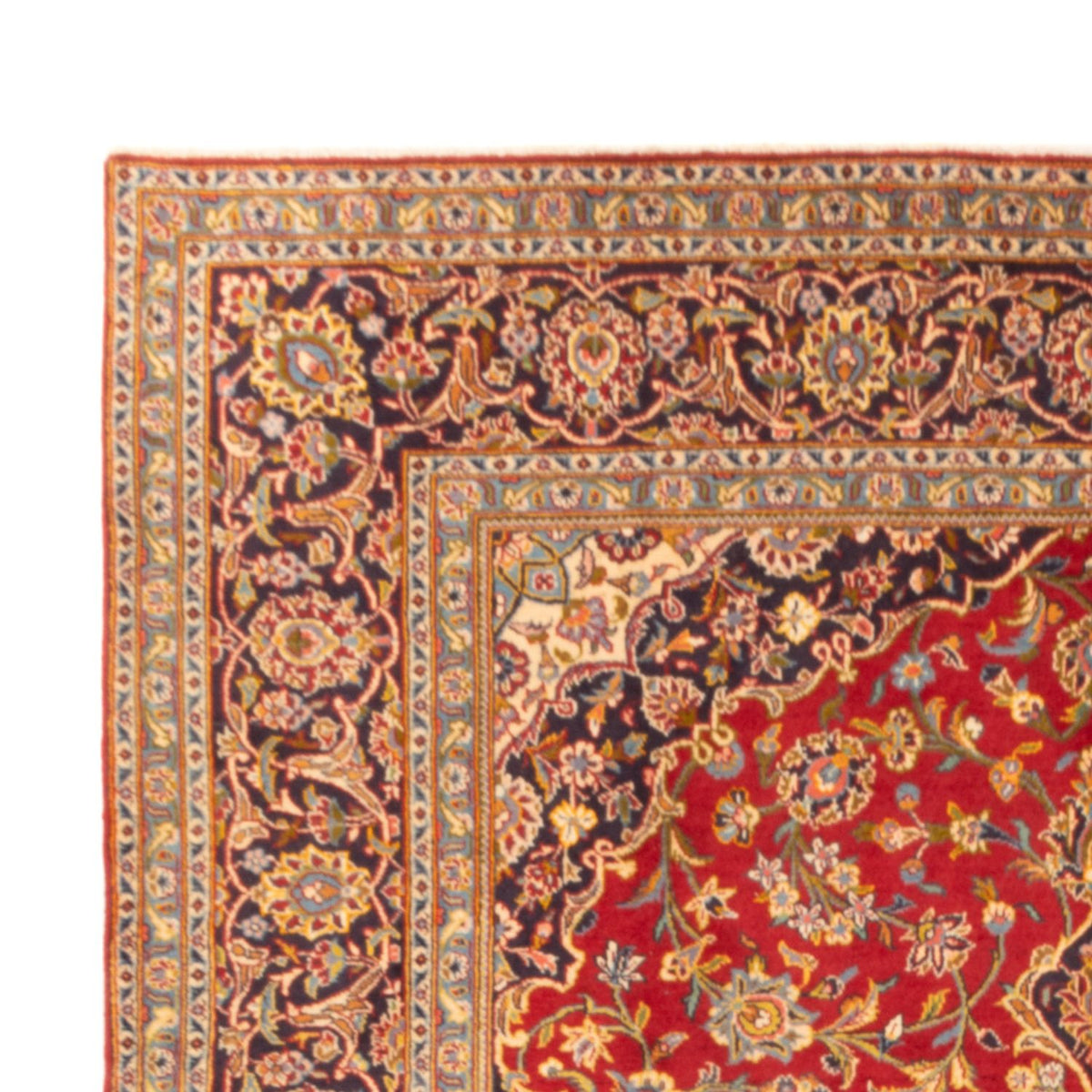 Perser Rug - Keshan - 350 x 242 cm - red