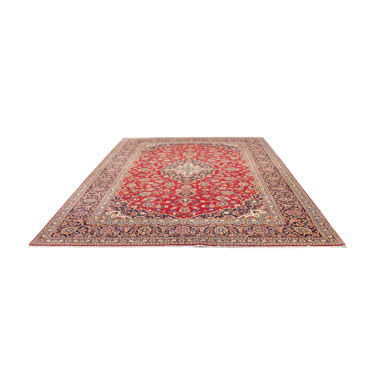 Perser Rug - Keshan - 350 x 242 cm - red
