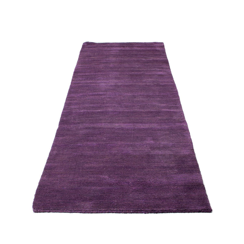 Runner Gabbeh Rug - Indus - 300 x 80 cm - purple