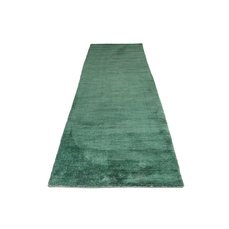 Runner Gabbeh Rug - Indus - 300 x 80 cm - green
