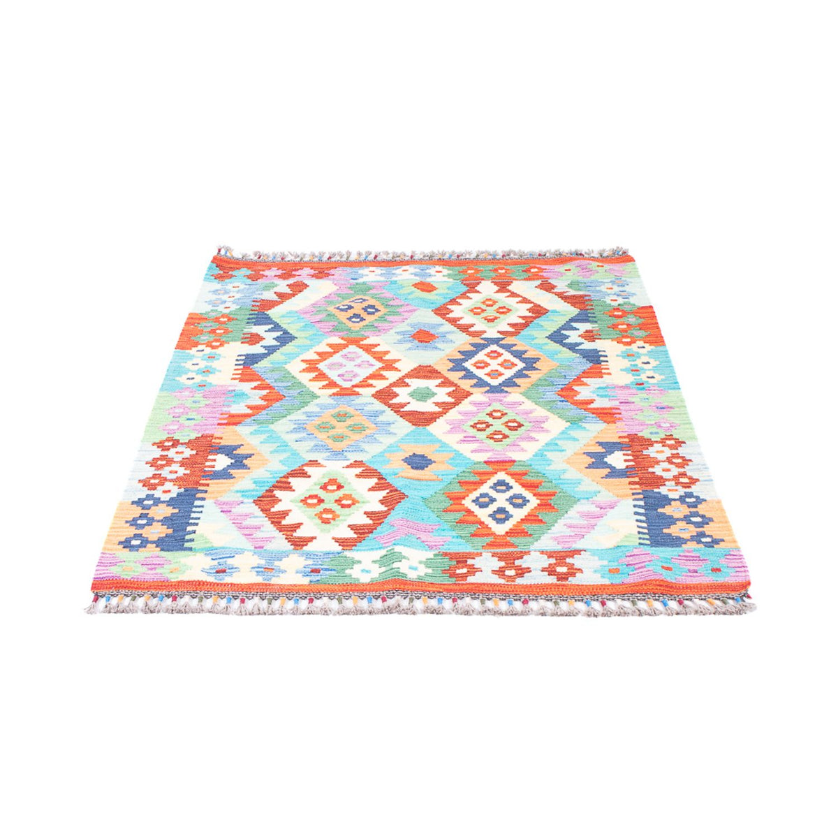 Kelim Rug - Splash - 165 x 100 cm - multicolored