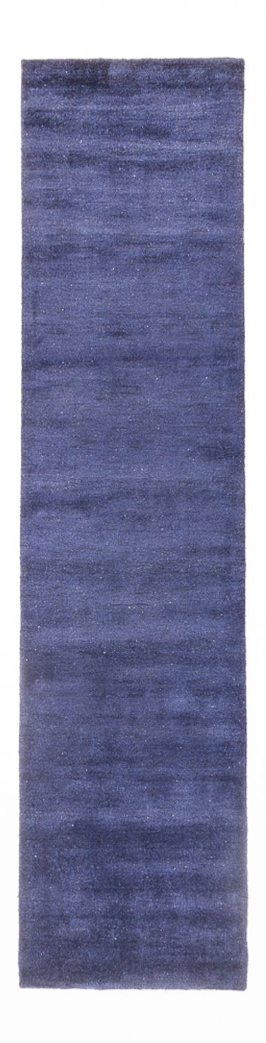 Runner Gabbeh Rug - Indus - 300 x 80 cm - blue