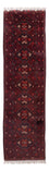 Runner Afghan Rug - 293 x 78 cm - red