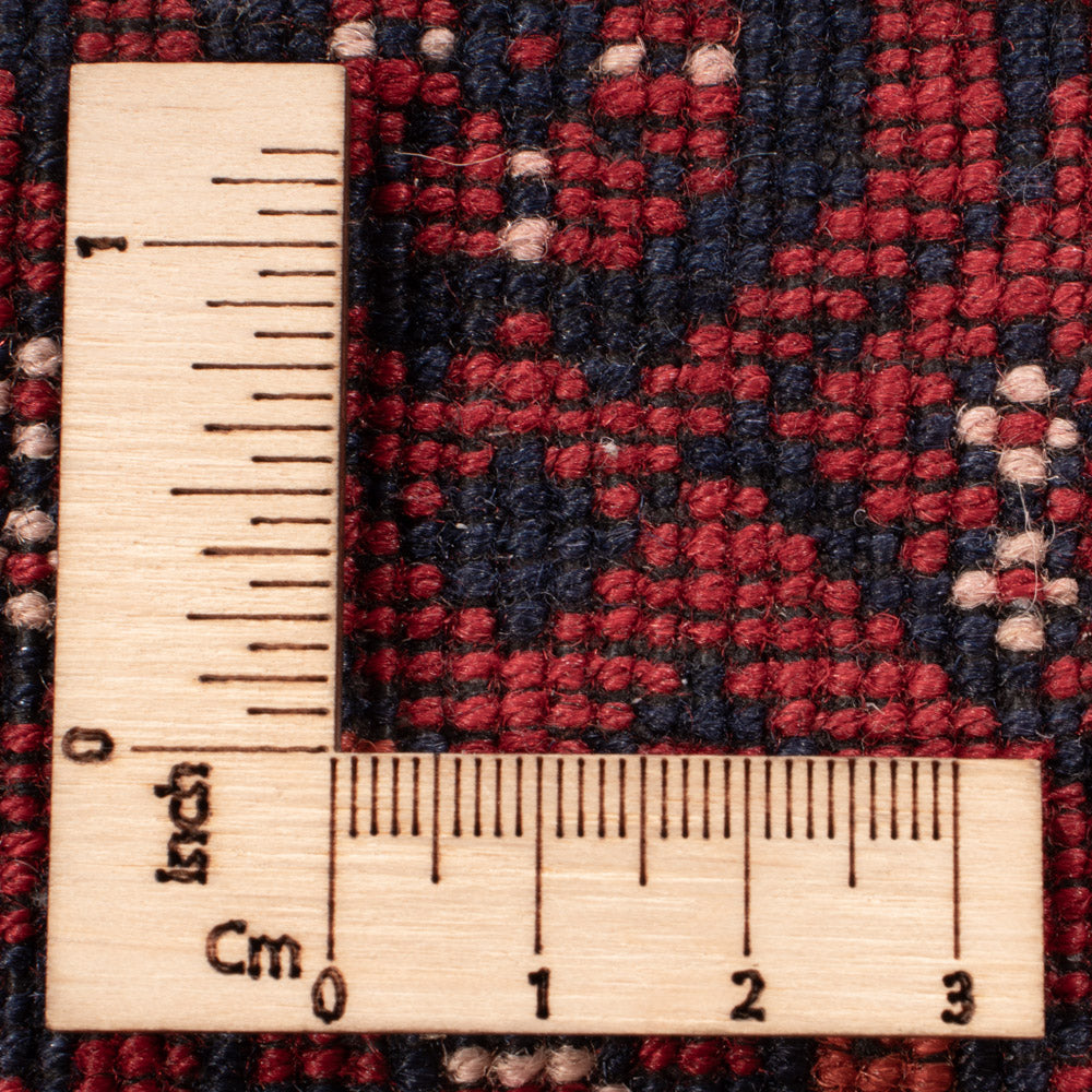 Runner Afghan Rug - Bukhara - 332 x 76 cm - red