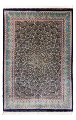Perser Rug - Ghom - 300 x 200 cm - dark blue