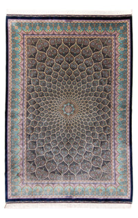 Perser Rug - Ghom - 300 x 200 cm - dark blue