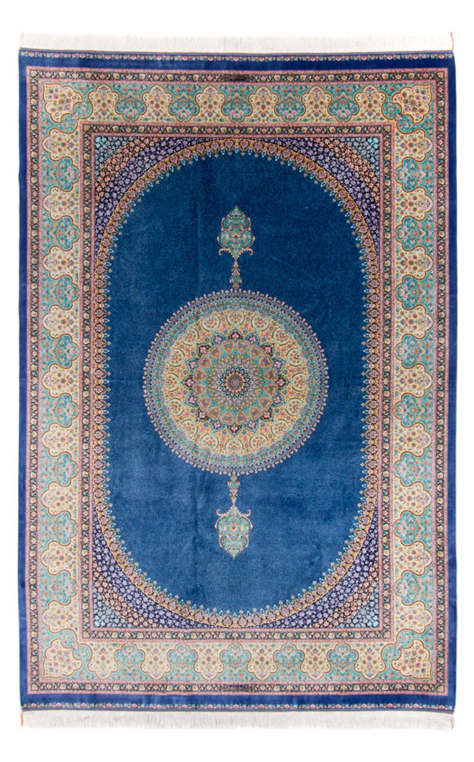 Perser Rug - Ghom - 300 x 200 cm - blue