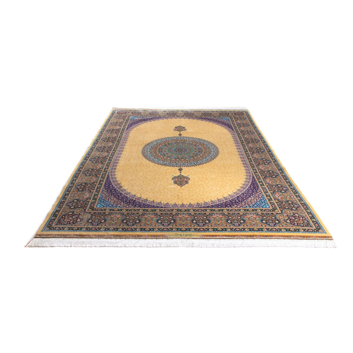 Perser Rug - Ghom - 300 x 200 cm - gold