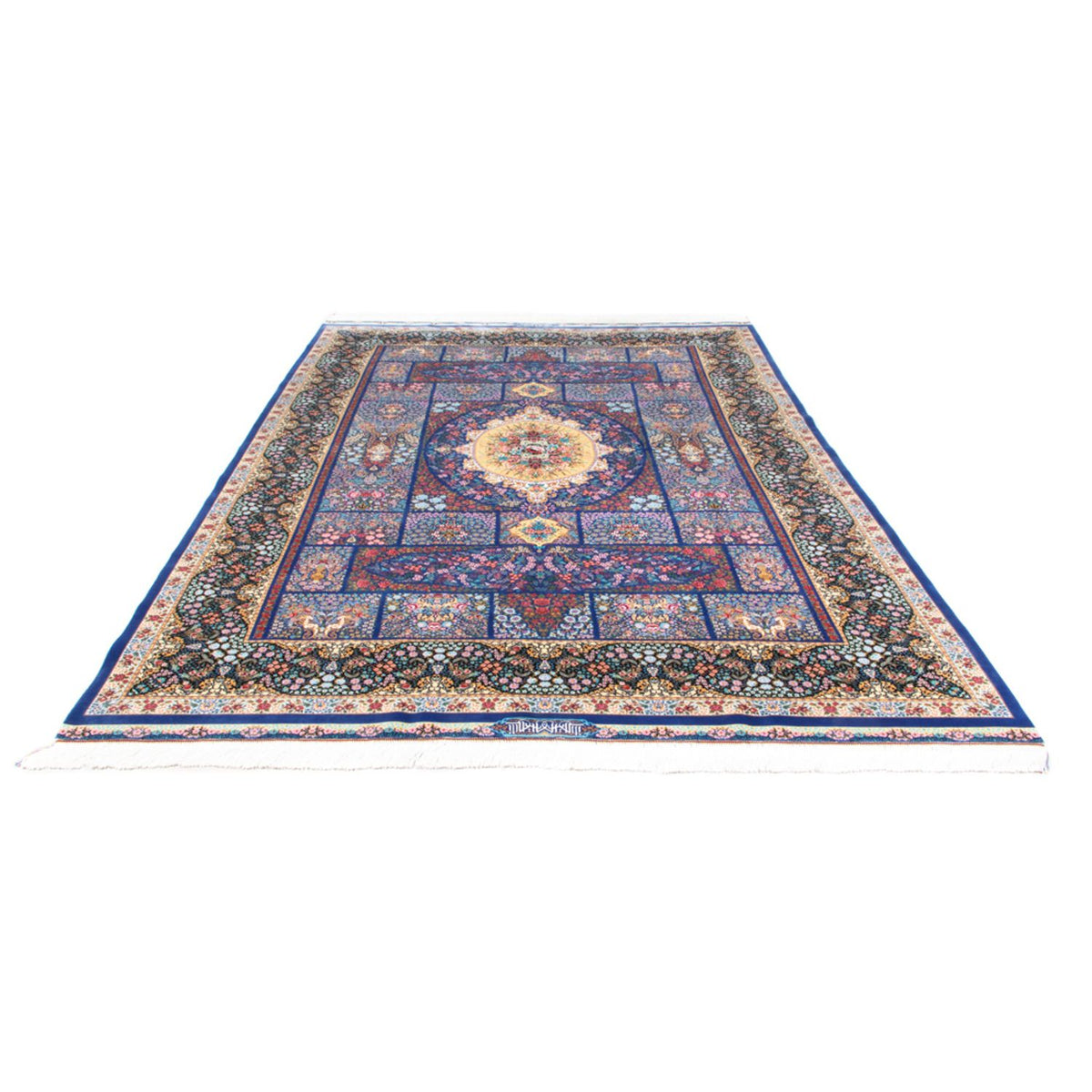 Perser Rug - Ghom - 300 x 200 cm - blue