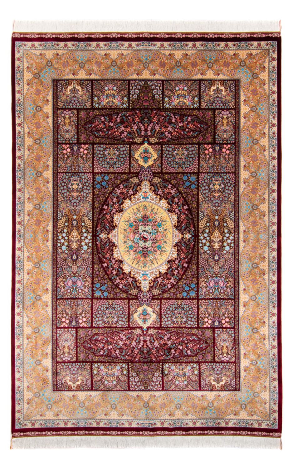 Perser Rug - Ghom - 300 x 200 cm - red