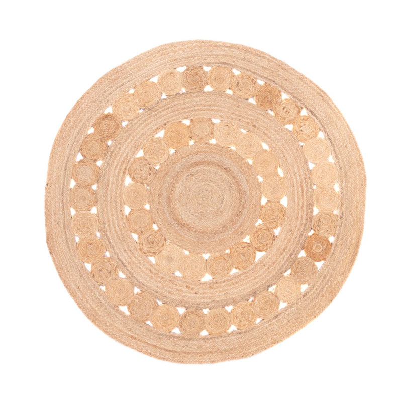 Jute Carpet Rug Darcia - Wool Rug