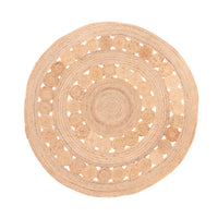Jute Carpet Rug Darcia - Wool Rug – product image