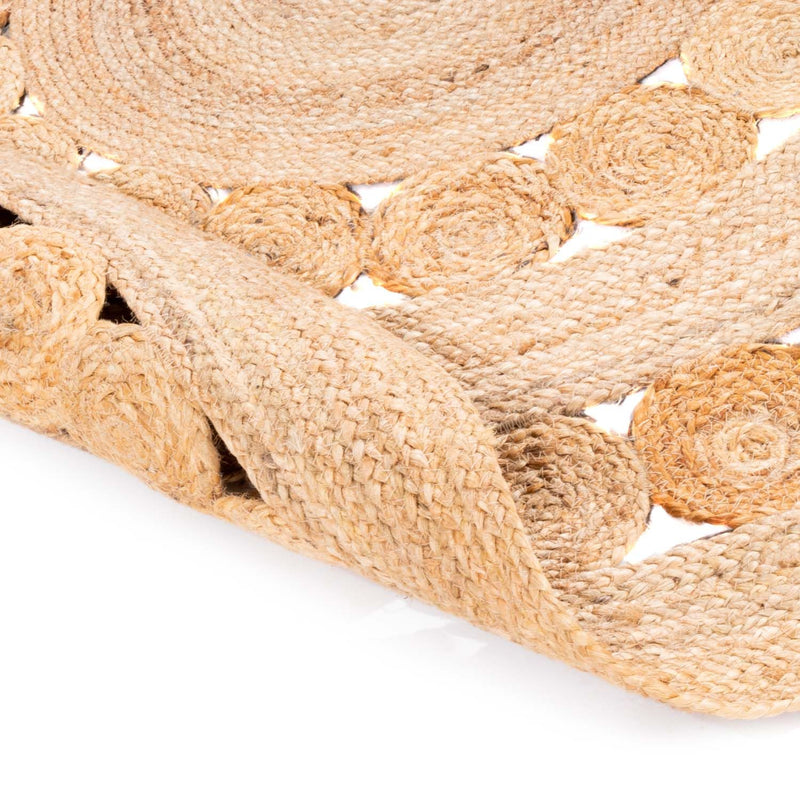 Jute Carpet Rug Darcia - Wool Rug